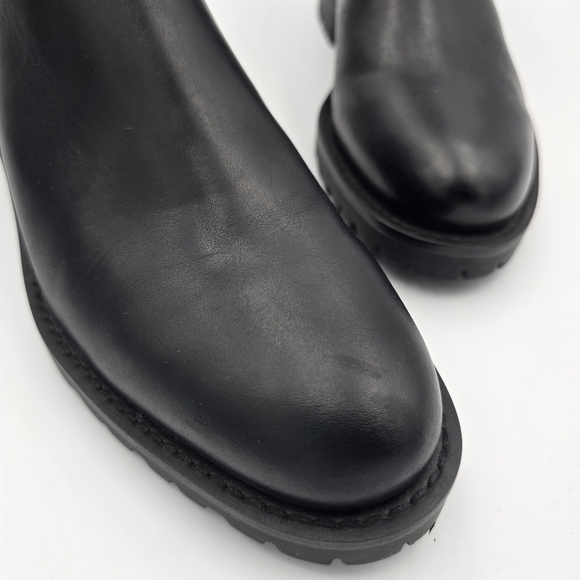 Sam Edelman Jazmine Chelsea Boots, Black Leather, Women's 8.5 - Picture 2 of 14